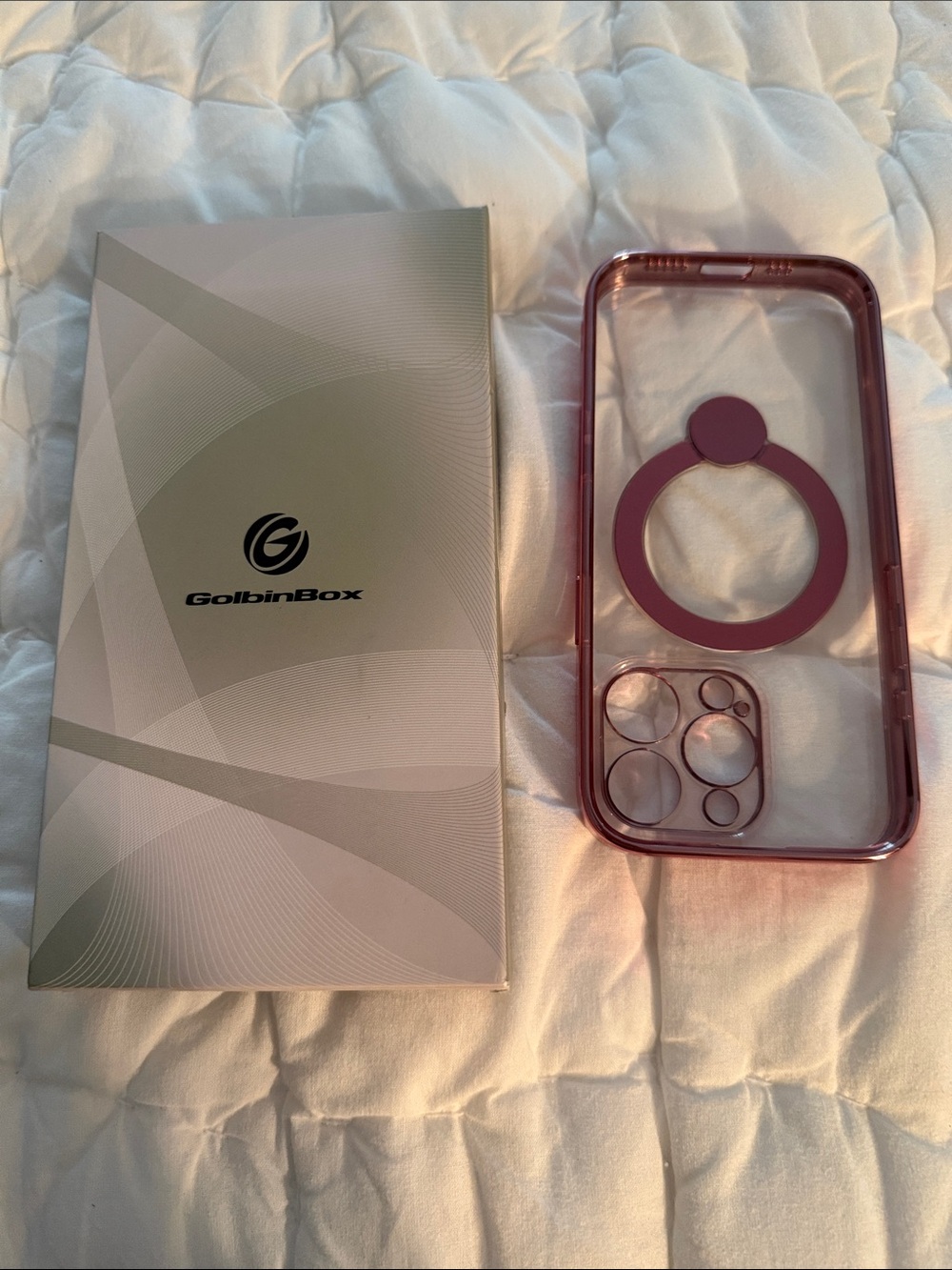 iPhone 16 Pro Case With 360° Spin Magnetic Stand